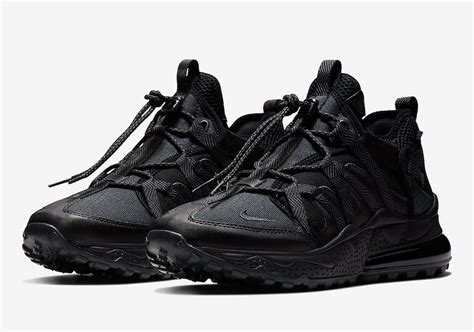 nike air max 270 bowfin triple black|air max 270 bowfin black.